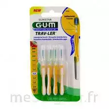 Gum Trav - Ler, 1,3 Mm, Manche Jaune , Blister 4 à AUCAMVILLE